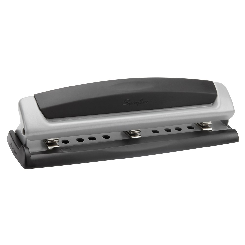 Swingline Precision Pro Desktop Punch, 10-Sheet Capacity, Silver (Min Order Qty 5) MPN:A7074037