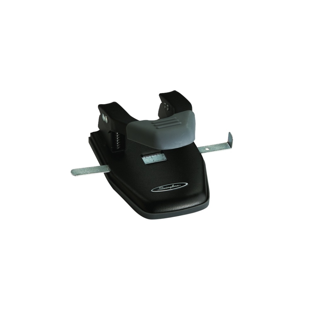 Swingline Comfort Handle 2-Hole Punch, Black/Gray (Min Order Qty 5) MPN:A7074050