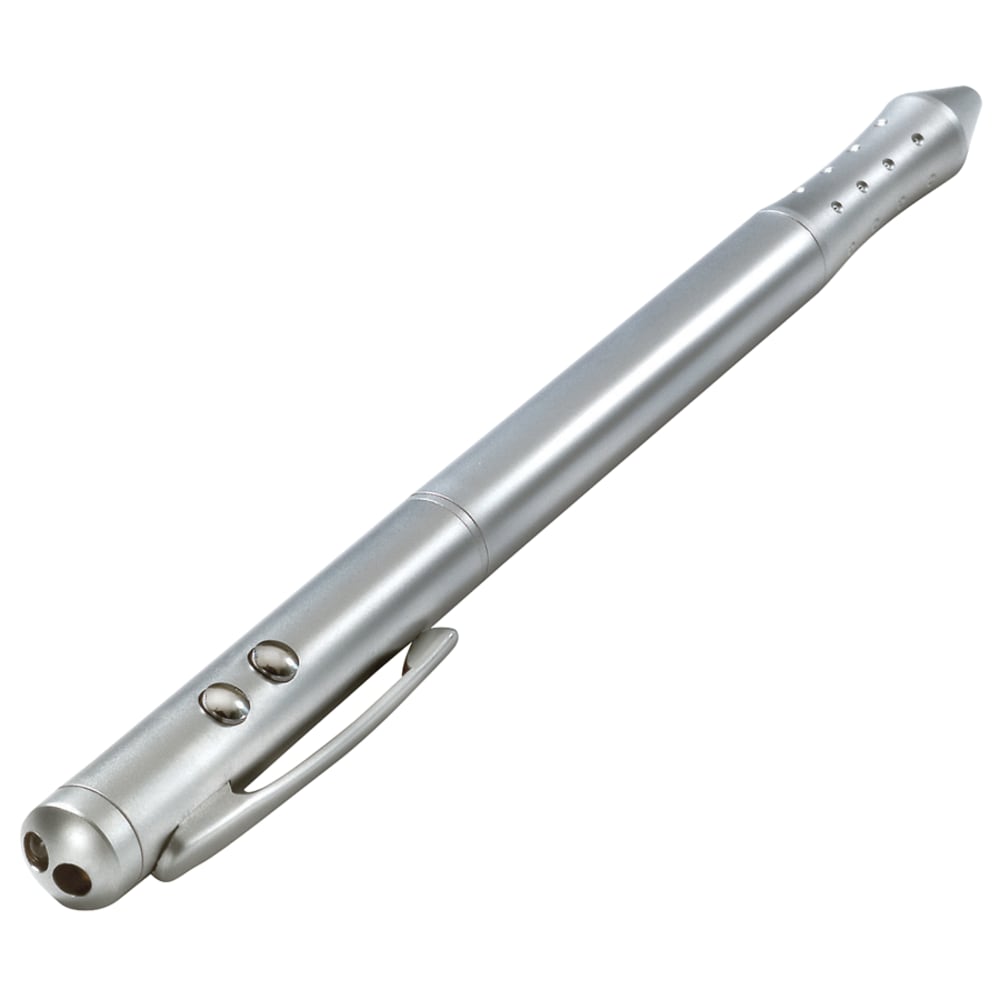 Quartet 4-Function Executive Laser Pointer, Silver (Min Order Qty 2) MPN:MP-2800Q