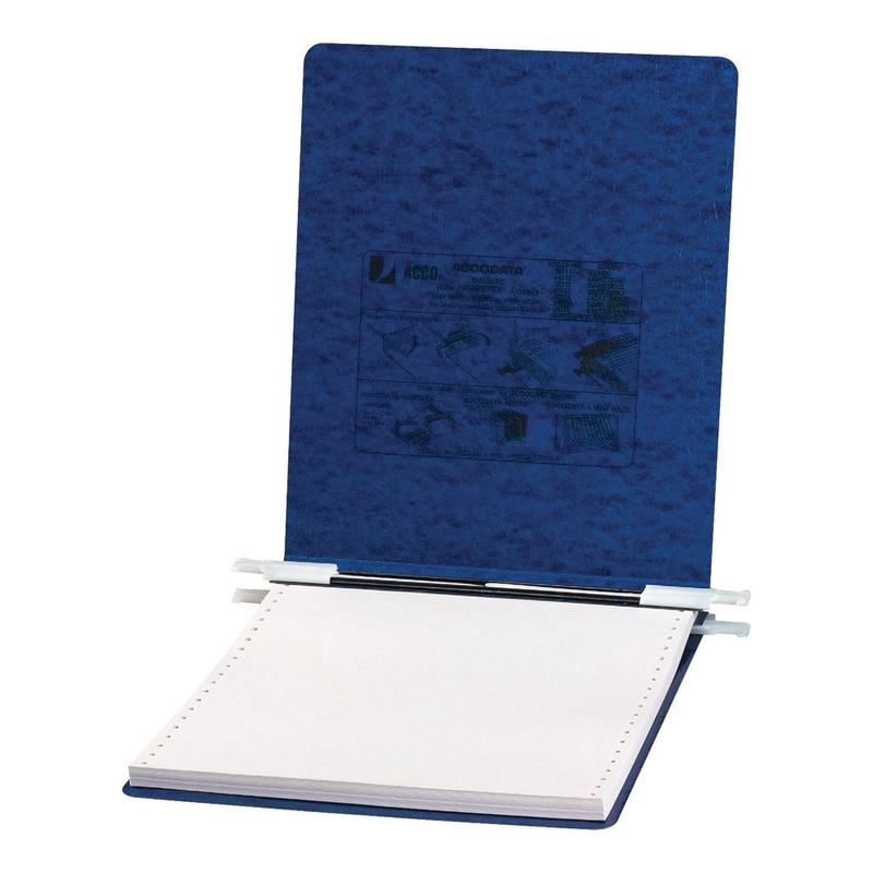 Wilson Jones Presstex Pressboard Data Binder, 50% Recycled, Dark Blue (Min Order Qty 4) MPN:54113