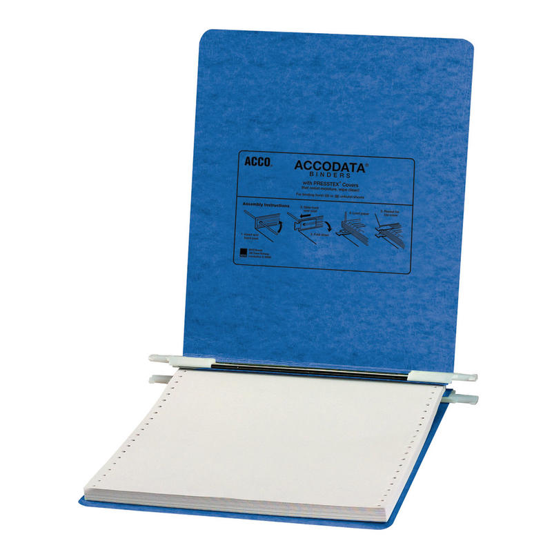 Wilson Jones Presstex Pressboard Data Binder, Dark Blue (Min Order Qty 6) MPN:ACC54113