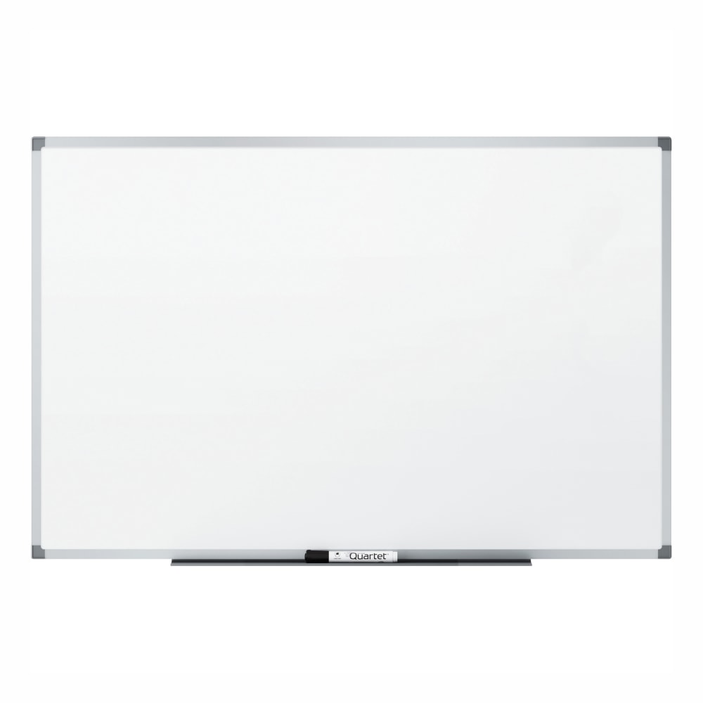 Quartet DuraMax Magnetic Dry-Erase Whiteboard, 48in x 36in, Aluminum Frame With Silver Finish MPN:85516