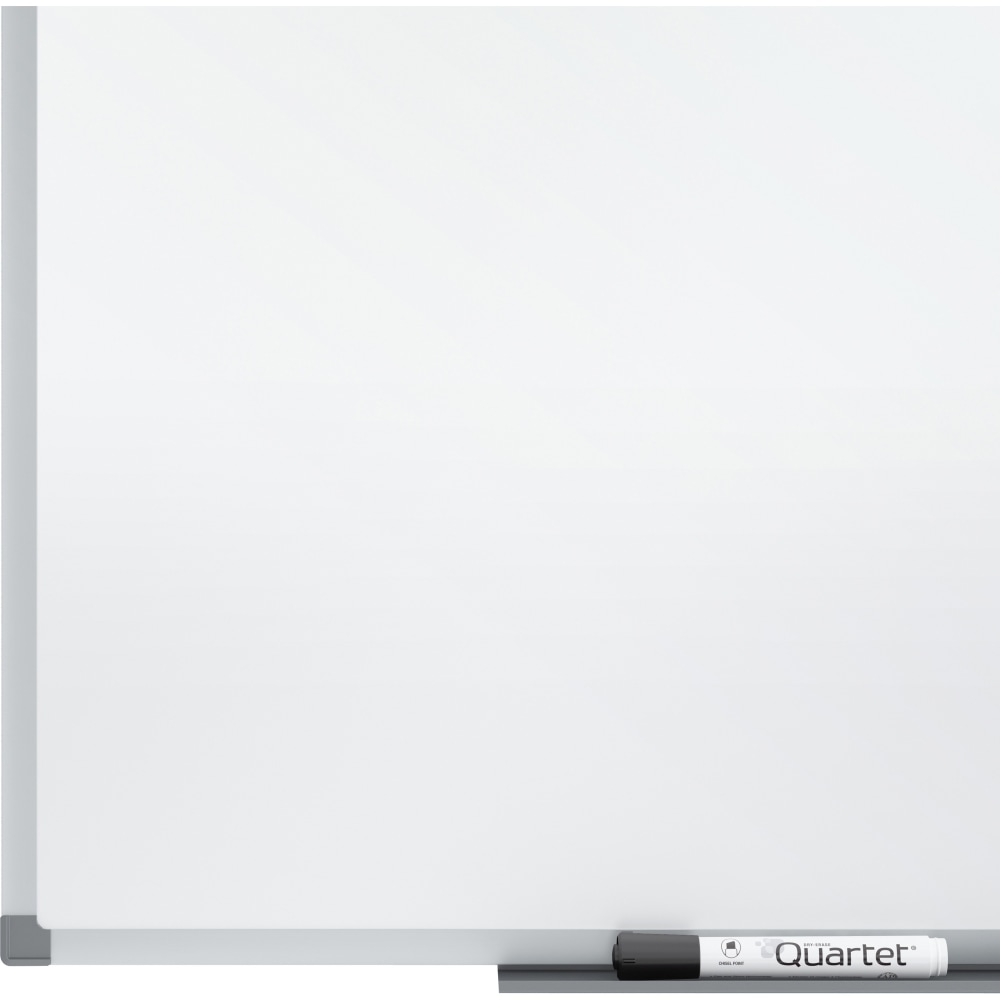 Quartet Standard DuraMax Porcelain Magnetic Dry-Erase Whiteboard, 72in x 48in, Aluminum Frame With Silver Finish MPN:85517