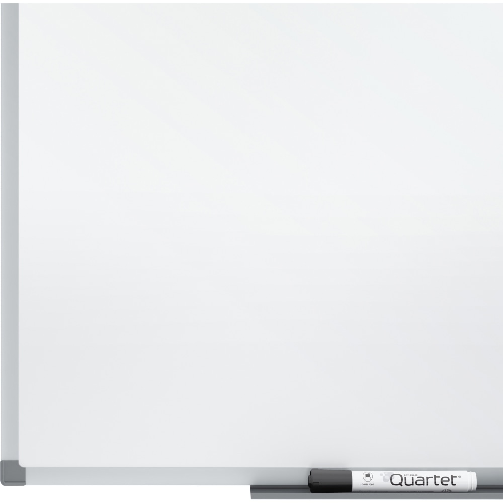 Quartet Standard DuraMax Porcelain Magnetic Dry-Erase Whiteboard, 96in x 48in, Aluminum Frame With Silver Finish MPN:85518