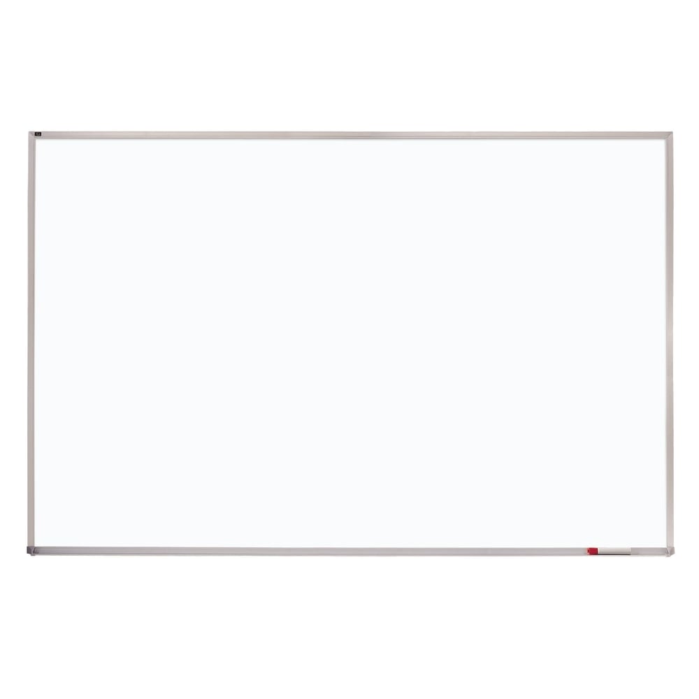 Quartet Non-Magnetic Melamine Dry-Erase Whiteboard, 72in x 48in, Aluminum Frame With Silver Finish MPN:EMA406