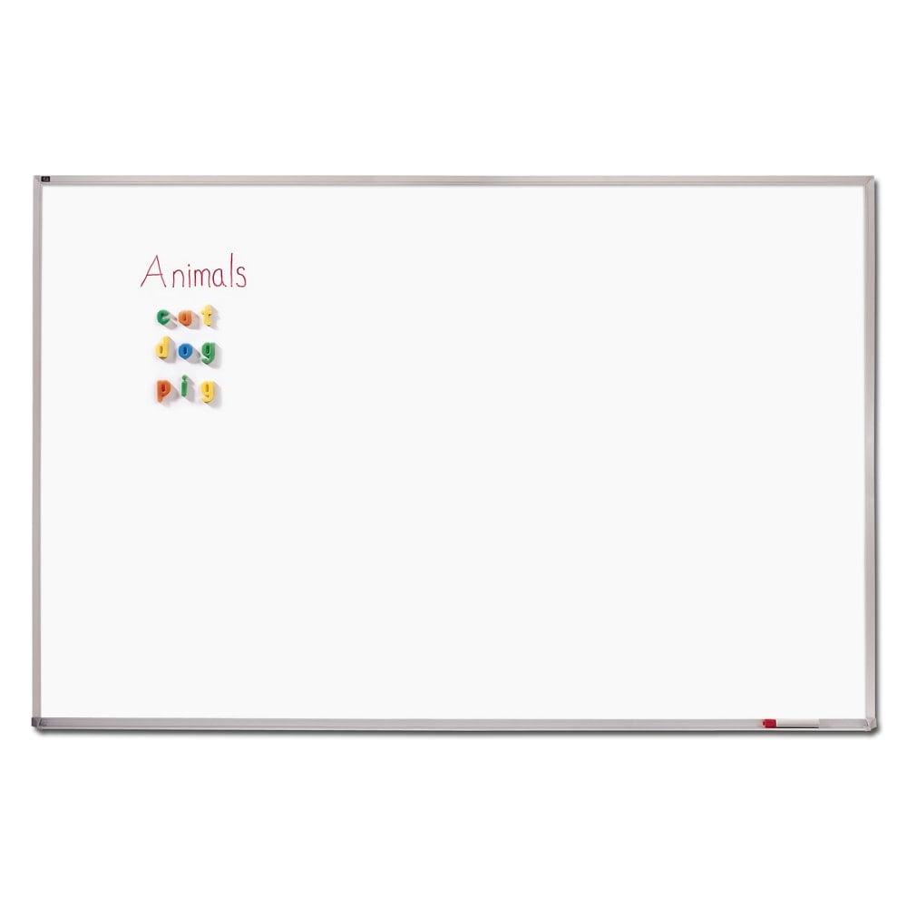 Quartet DuraMax Magnetic Dry-Erase Whiteboard, 72in x 48in, Aluminum Frame With Silver Finish MPN:PPA406