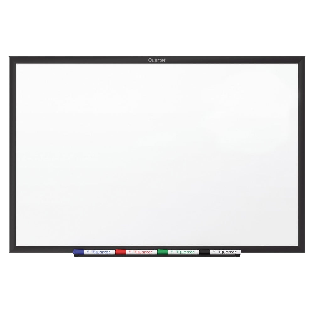 Quartet Standard Melamine Dry-Erase Whiteboard, 36in x 48in, Aluminum Frame With Silver Finish MPN:S534B