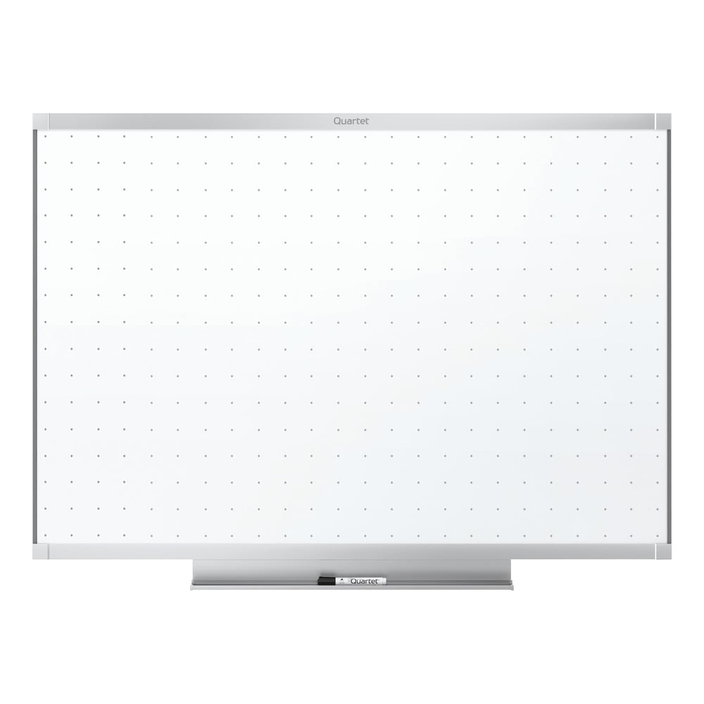 Quartet Prestige 2 Total Erase Melamine Dry-Erase Whiteboard, 48in x 36in, Aluminum Frame With Silver Finish MPN:TE544AP2