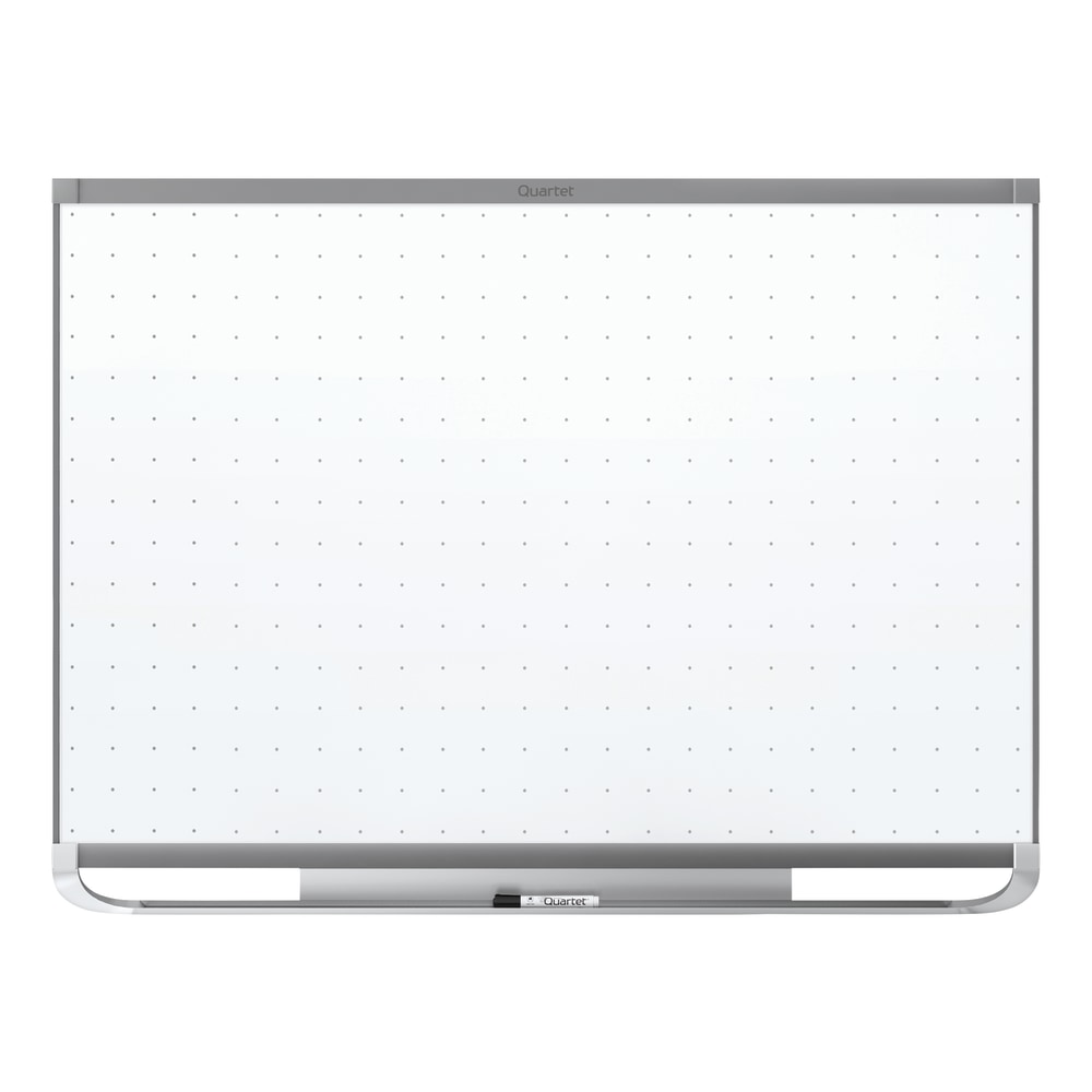 Quartet Prestige Total Erase 2 Magnetic Unframed Dry-Erase Whiteboard, 48in x 36in, Graphite Aluminum Frame MPN:TEM544G