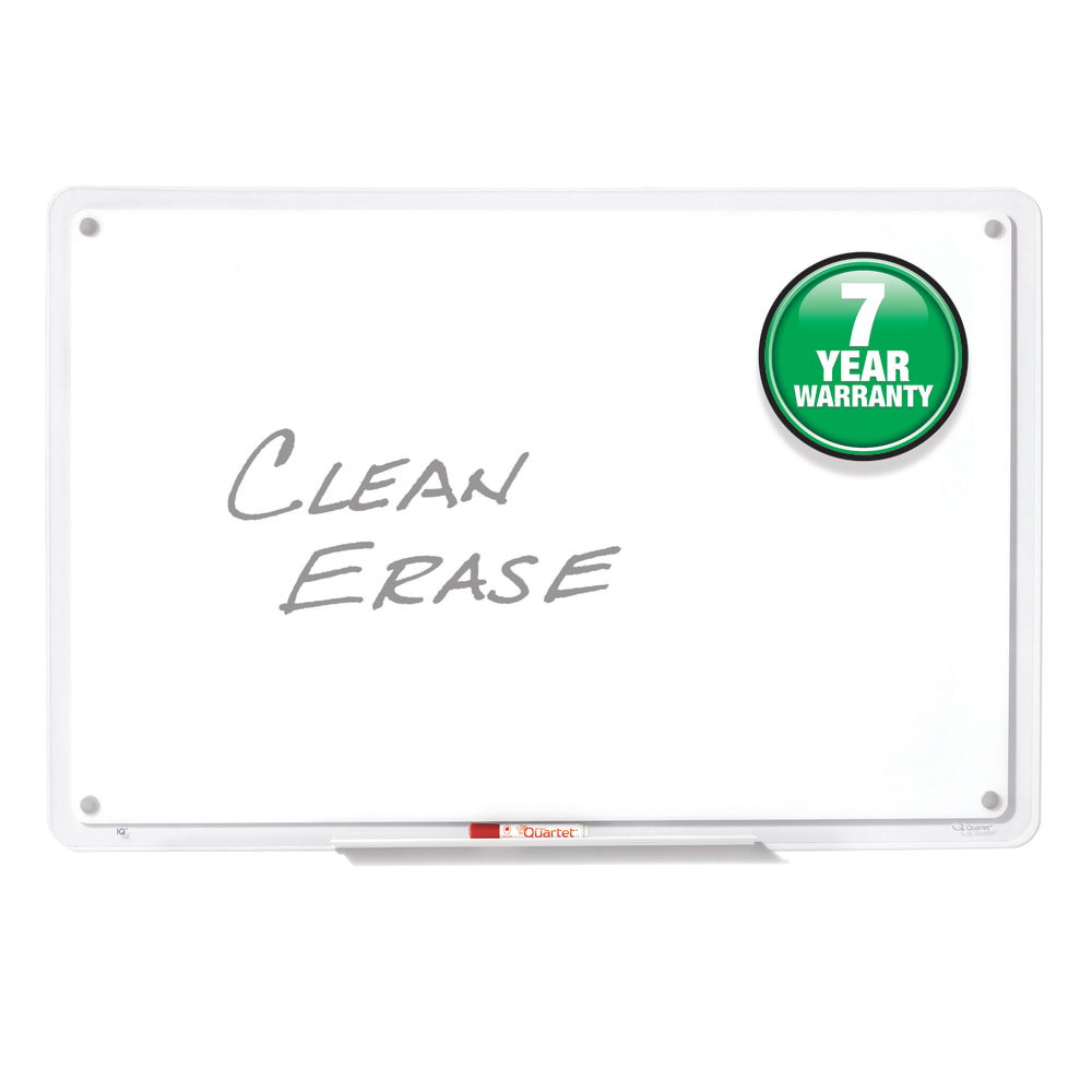 Quartet Total Erase iQ Unframed Dry-Erase Whiteboard, 7in x 11in, Clear (Min Order Qty 3) MPN:TM1107