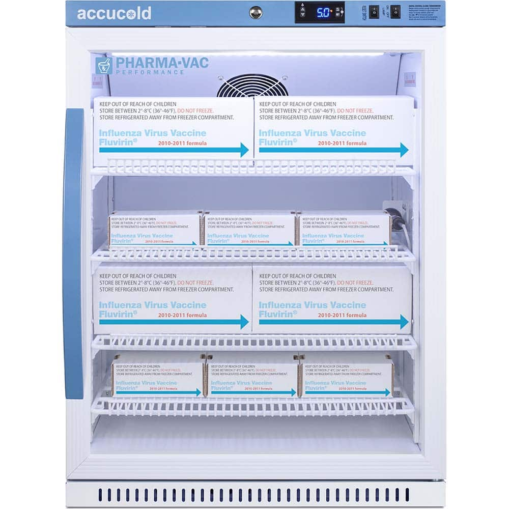 Pharmacy Medical-Laboratory Refrigerator: 6 cu ft Capacity, 2 to 8 ° MPN:ARG61PVBIADA