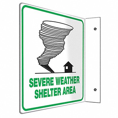 Emergency Sign Weather Shelter Area 8X8 MPN:PSP252