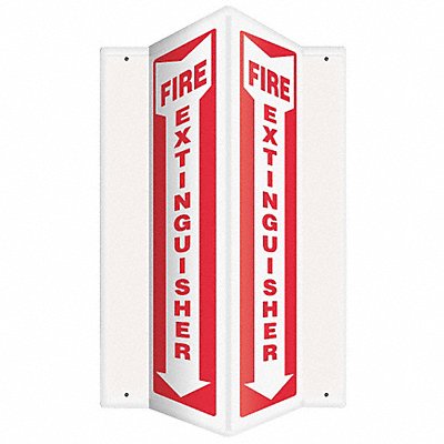 Fire Extinguisher Sign 18X3-1/2 PS MPN:PSP315