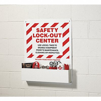 Lockout Board Unfilled 30 H MPN:KST424