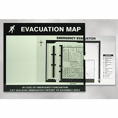 Map Holder Fits 8 1/2 x 11 In Map MPN:DTA202