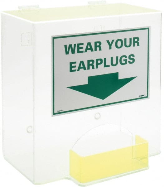 Earplug Dispenser: Hinged Top, Tabletop or Wall Mount MPN:AEP-D