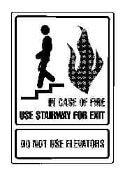 Exit & Fire Sign: 