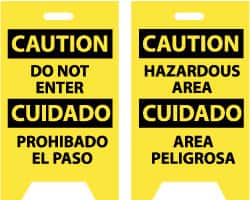 Caution - Do Not Enter, Caution - Hazardous Area, 12