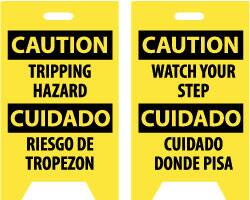 Caution - Tripping Hazard, Caution - Watch Your Step, 12