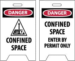 Danger - Confined Space, Danger - Confined Space - Enter by Permit Only, 12