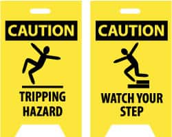 Caution - Tripping Hazard, Caution - Watch Your Step, 12