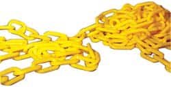 Chain: Plastic, Yellow, 100' Long, 2