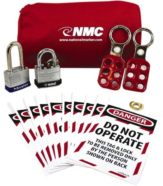 5 Piece Lockout Tagout Kit MPN:BLOK8