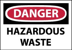 Hazardous Material Label: 