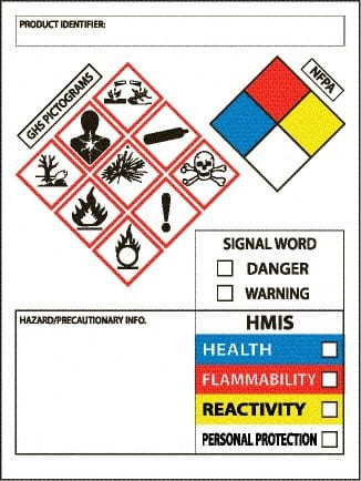 Hazardous Material Label: 4