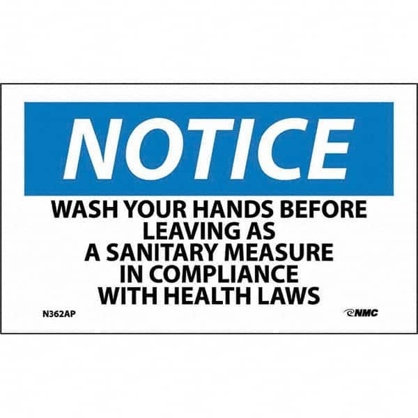 Restroom & Janitorial Label: 