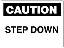 Accident Prevention Sign: Rectangle, 