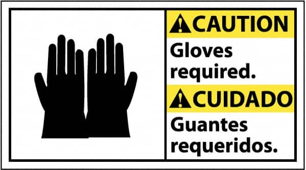 Accident Prevention Sign: Rectangle, 