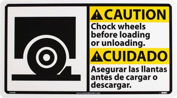 Accident Prevention Sign: Rectangle, 