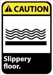 Accident Prevention Sign: Rectangle, 