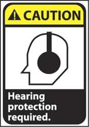 Accident Prevention Sign: Rectangle, 