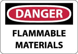 Chemical & Hazardous Material Sign: Rectangle, 