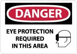 Accident Prevention Sign: Rectangle, 
