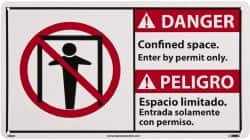 Accident Prevention Sign: Rectangle, 