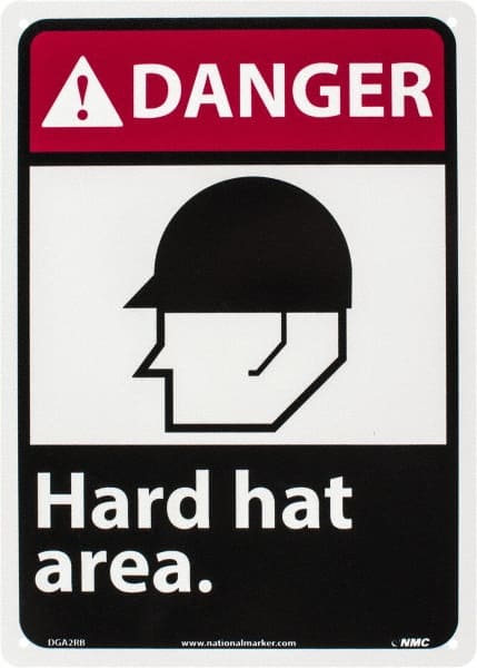 Accident Prevention Sign: Rectangle, 