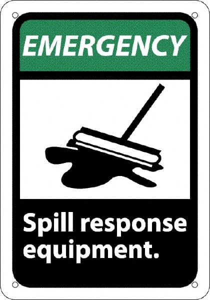 Accident Prevention Sign: Rectangle, 