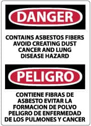 Chemical & Hazardous Material Sign: Rectangle, 