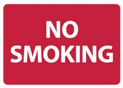 Sign: No SmokingRectangle, 