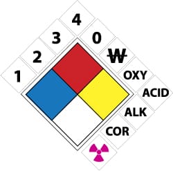 Chemical & Hazardous Material Sign: Square, 