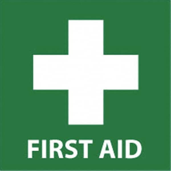 First Aid Sign: Square, 