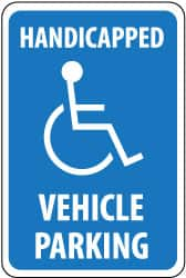 ADA Traffic & Parking Sign: Rectangle, 