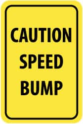 Caution - Speed Bump, MPN:TM136K