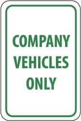 Company Vehicles Only, MPN:TM138J