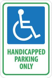 Handicapped Parking Only, MPN:TM145J