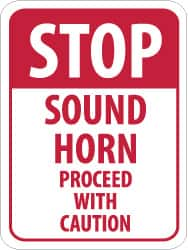 Stop - Sound Horn - Proceed with Caution, MPN:TM218K