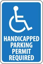 ADA Traffic & Parking Sign: Rectangle, 